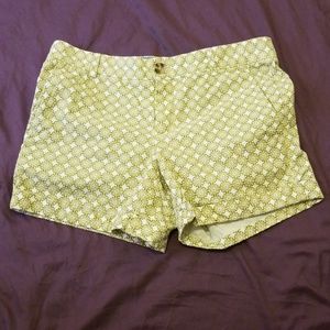 Banana republic multi-colored shorts